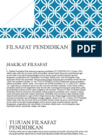 Filsafat Pendidikan Kelompok 1