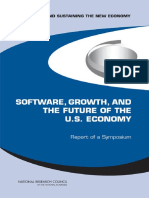 Measuring and Sustaining The New Economy, Software, Growth, and The Future of The U.S Economy Report of A Symposium