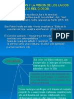 3. La vocación y la misión de los laicos y los religiosos