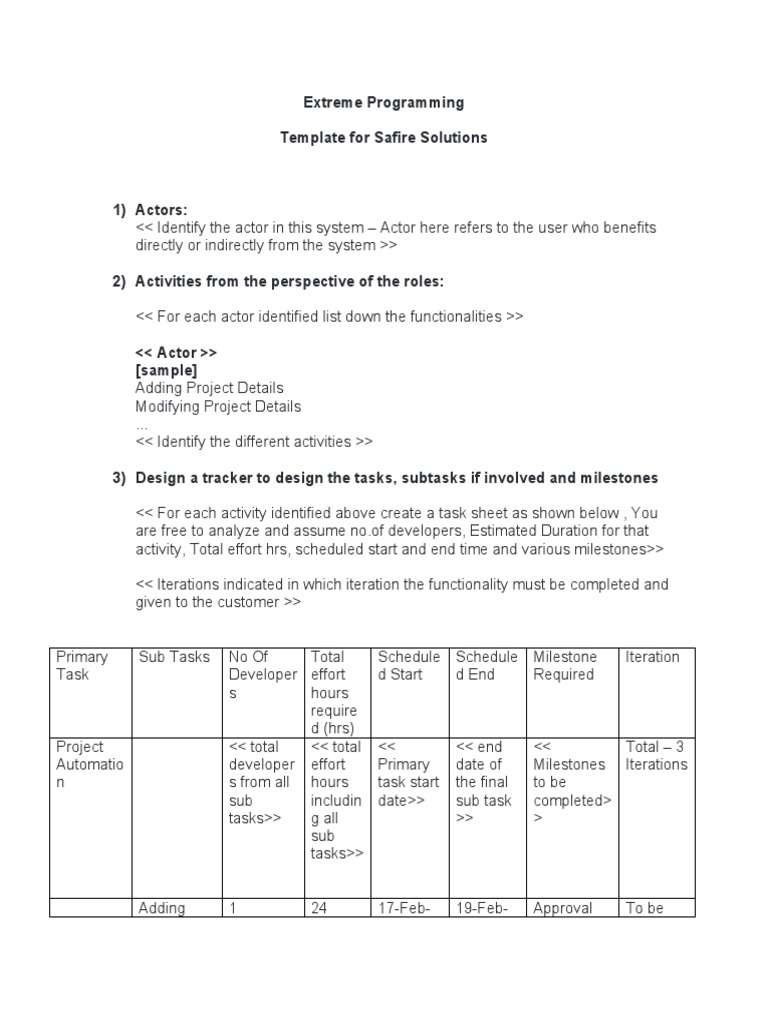 Extreme Programming | PDF | Information Management | Systems Science