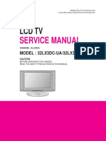 LG 32-inch LCD TV Service Manual