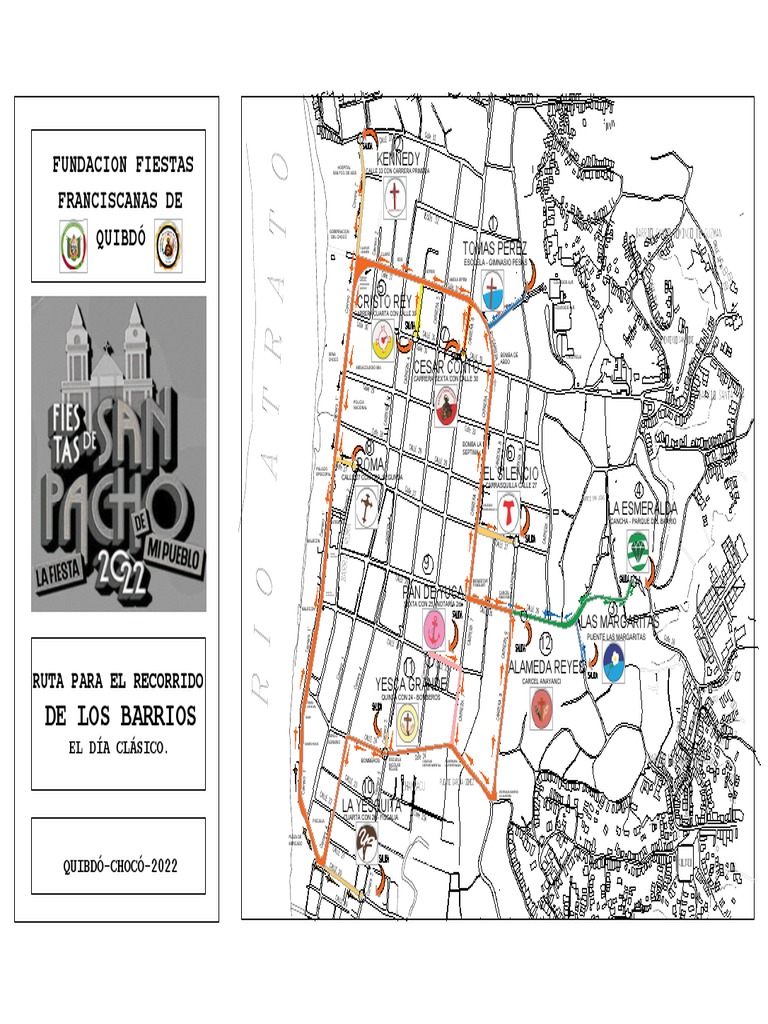 Mapa de Barrios de Quibdó 2022 | PDF