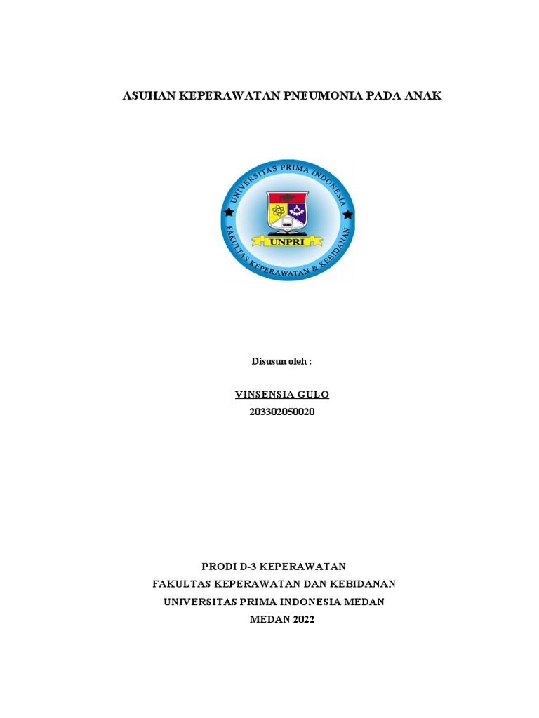 Asuhan Keperawatan Pneumonia Pada Anak | PDF | Pengembangan Diri ...