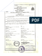 Death Certificate- Rajesh Agarwal's Father.