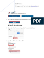 InstructionsCreate PDF Manual