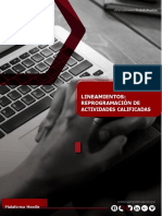 Reprogramación de Actividades Calificadas