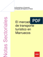 El Mercado de Transporte Turistico en Marruecos