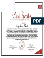 AE0092 Certificate Omer