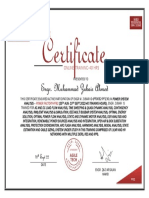 AE0092 Certificate Zubair