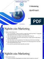 E-Marketing - Lap Ke Hoach