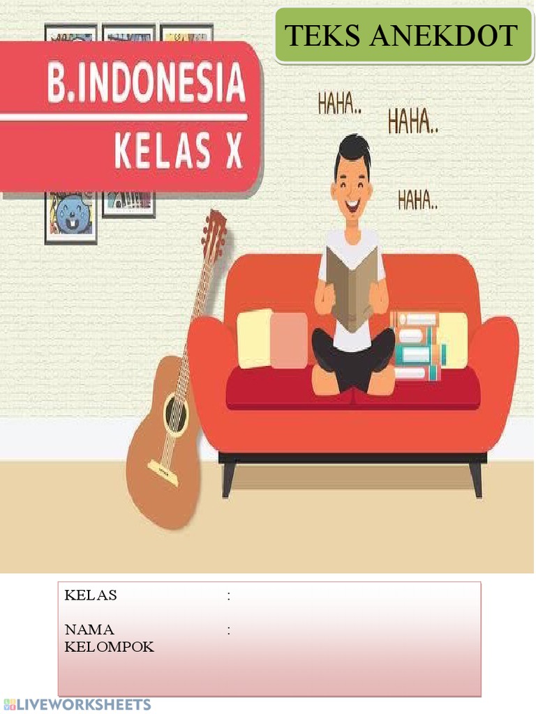 LKPD Teks Anekdot Kelas 10 | PDF | Kajian Bahasa Asing | Seni