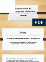 Instituciones de Participacion Ciudadana MODULO III