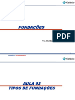 Fundações Aula03