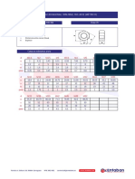 Tuercas métricas DIN-934 ISO-4032 dimensiones y cotas