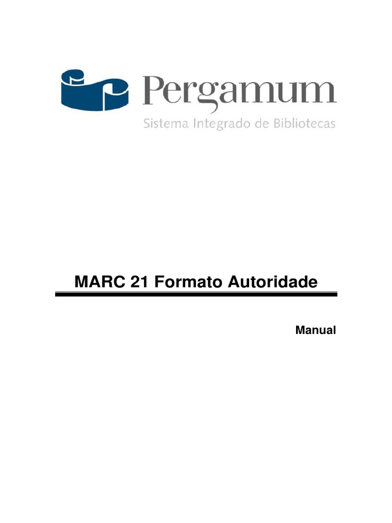 Marc 21 Autoridade | PDF | Sobrenome | Brasil