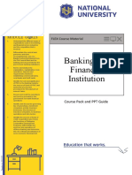 Banking and Financial Institution Updated 1 1