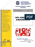 VI. Week6-CM - HIV AWARENESS