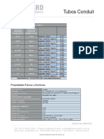 Tabla Dimensional tubos-conduit