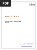 Attivo Botsink®: Deployment Scenarios Guide