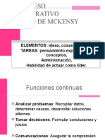 Proceso administrativo McKensy en