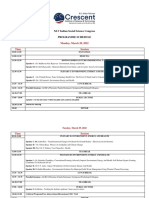 Program-Schedule OF Issc