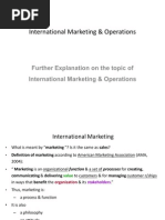 Download International Marketing  Operations Definition by Fasika Mekete SN59613685 doc pdf