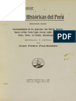 Cartas Históricas Del Perú 2a Serie