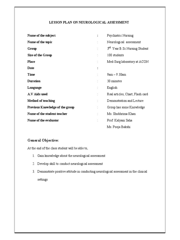Neurological Examination 091022 | PDF | Neurology | Nervous System
