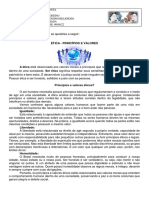 Princípios éticos e valores morais em uma sociedade