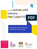 Interactions With Industry Post Covid19