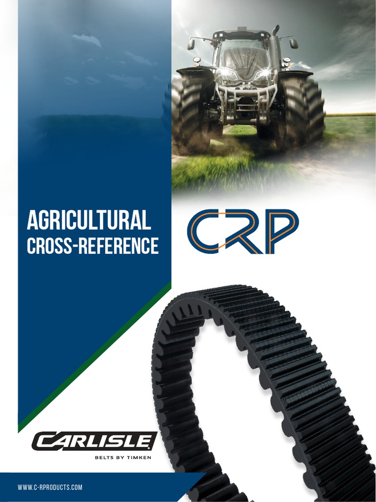 CRP Agricultural Belts Cross Reference 2018 PDF Vehicle