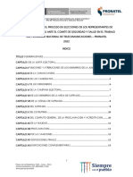 Reglamento para El Proceso de Elecciones de Representantes Del Comité de Seguridad y Salud en El Trabajo (CSST) PDF