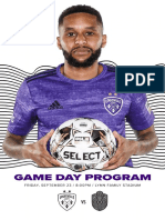 Game 31: September 23 vs. Memphis 901 FC