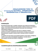 Mucopolissacaridose Tipo VI Evolução Natural, Importância Diagnóstica e Terapêutica