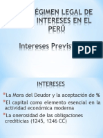 Las tasas de interés en el Perú: régimen legal y sistema de control