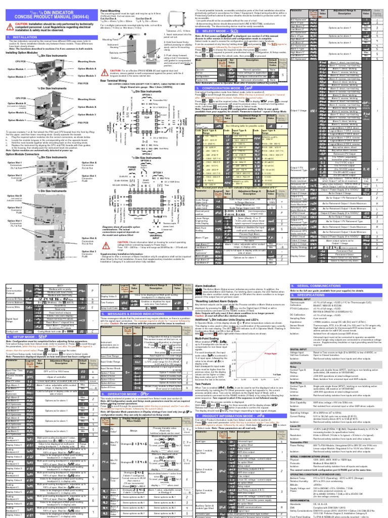 6 P8010 P6010 Concise Manual EN | PDF | Parameter (Computer Programming ...