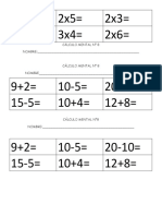 Calculo Mental 2