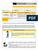 Datos Generales I.E. Área Docente Grado Sección Fecha Competencias Capacidades Desempeño