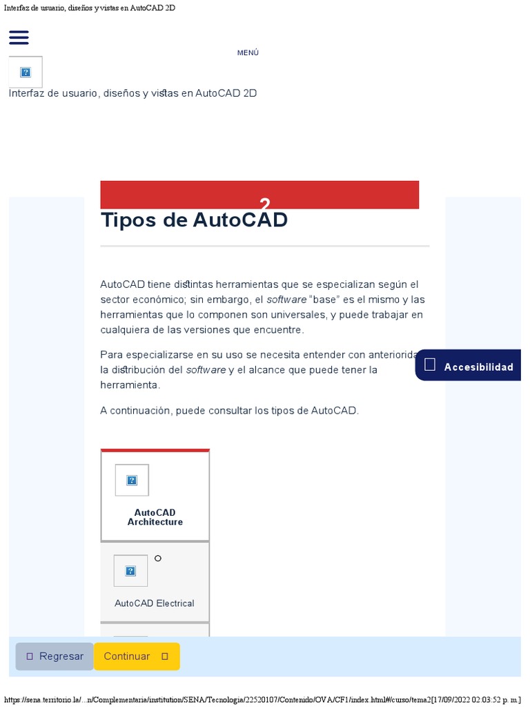 Interfaz de Usuario, Diseños y Vistas en AutoCAD 2D PDF Cad