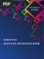 BSBOPS504 Student Guide