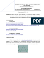 Lab I 03 - Osciloscópio - Gerador de Funções - Componentes CC e CA