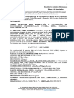 01 Mariana Demanda en Contra Por Honorarios