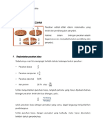 Operasi Penjumlahan Pecahan Biasa - Word