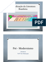 Pré-Modernismo - Slides