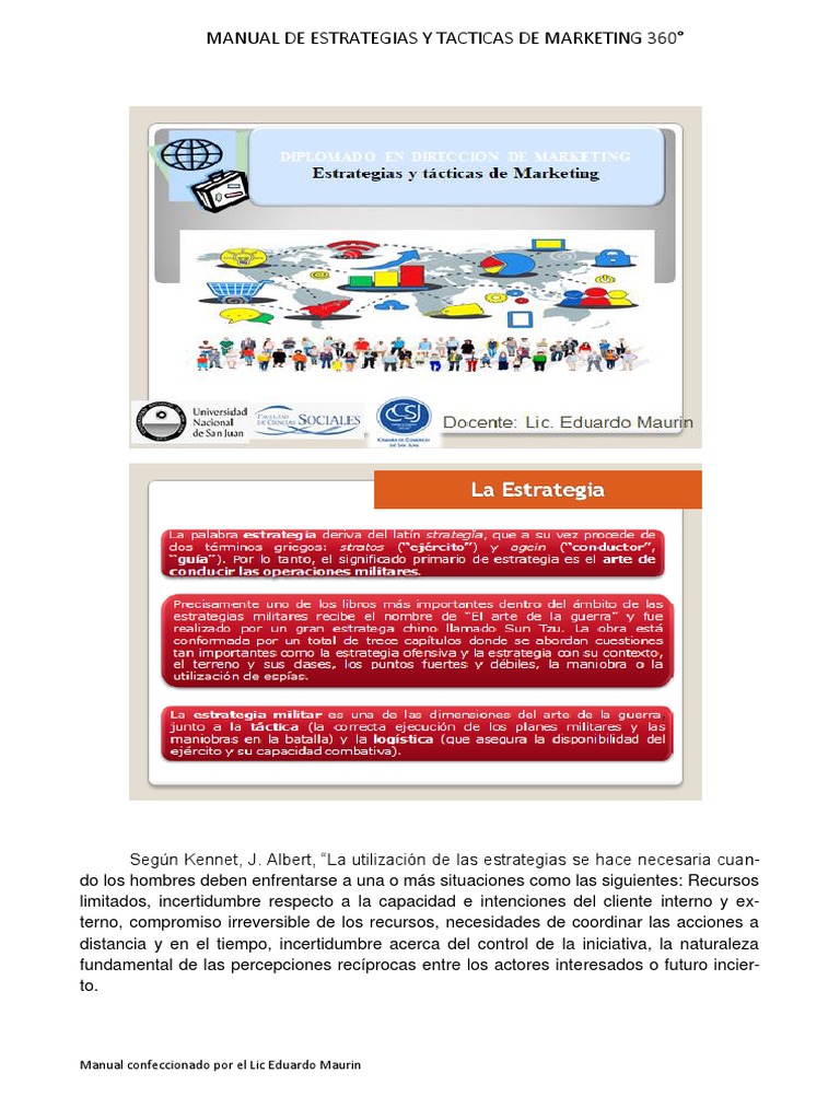 MANUAL Estrategias y Tacticas de Marketing | PDF | Marketing | Producto ...
