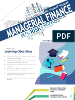 Managerial Finance - Ch. 1 - May 2022