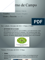 Cuaderno de Campo 2022