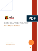 Indus Crafts Foundation Annual Report 2013-14