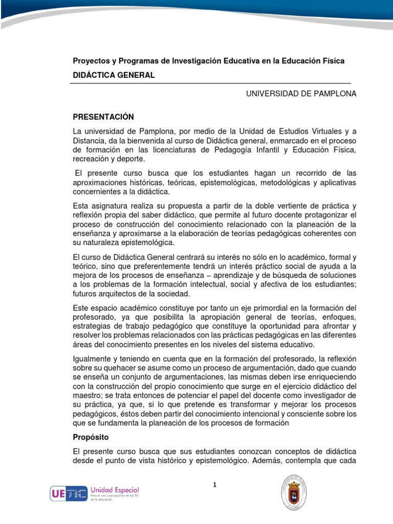 Modulo Didactica General | PDF | Método de enseñanza | Maestros