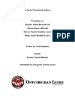 Actividad Creación de Empresa